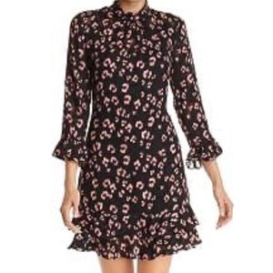 Rebecca Taylor Women's Long Sleeve Print Dress